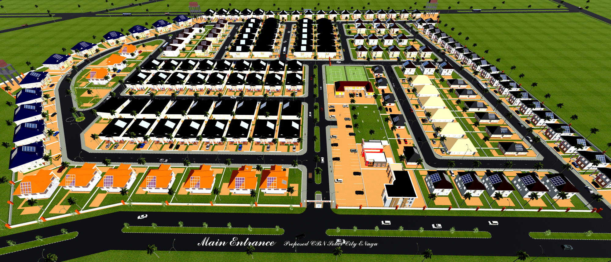Solarcity Estate Emene, Enugu, Nigeria